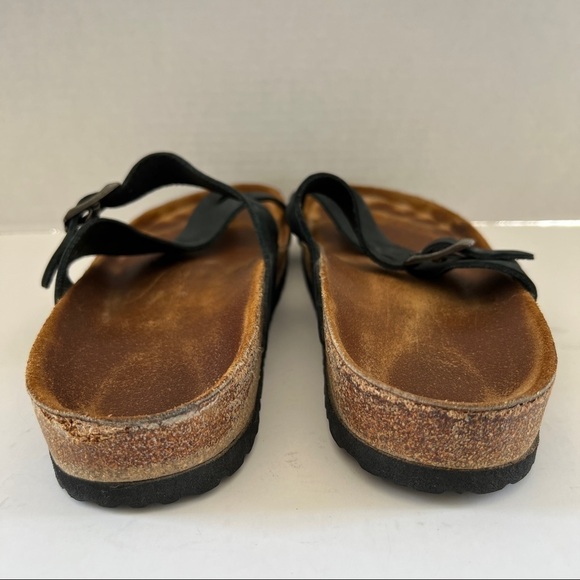 Naot Tahoe Black Leather Sandal - Picture 6 of 12